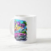 チリン、フロリダ州鍵西部 コーヒーマグカップ (正面左)