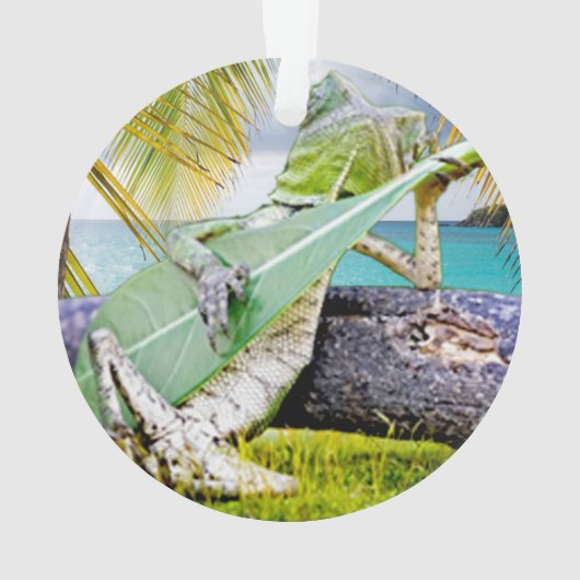 チリン・リザード オーナメント (裏面)