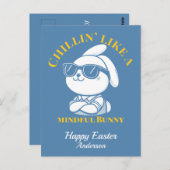 チリン、気さくな復活祭のような ポストカード (正面/裏面)