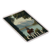 チリヴィンテージ旅行 | アンデス山 マグネット (右側)