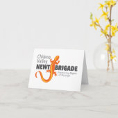 チリーノバレーニュートブリジン カード (黄色い花)