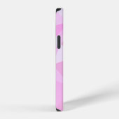 チリーピンクピラミッド抽象柄 Case-Mate iPh iPhoneケース (右側面)