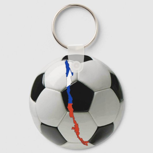 チリ代表 キーホルダー (正面)