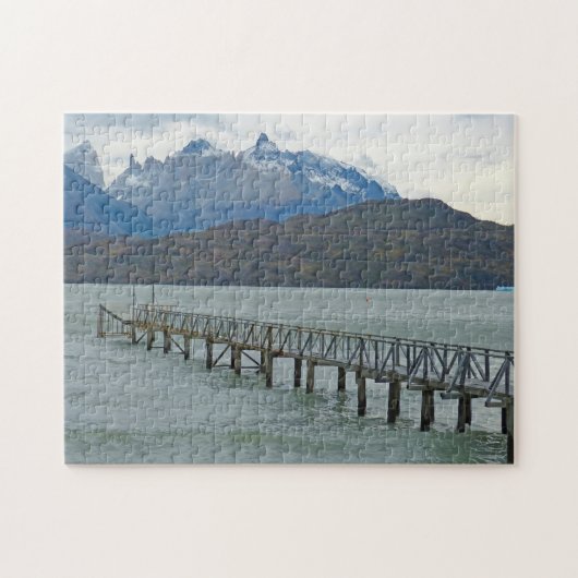 チリ南米。 ジグソーパズル (横)