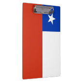 チリ国旗が貼られた愛国的なクリップボード クリップボード (右)