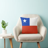 チリ国旗のアメリカン・モ・ジョ・ピロー クッション (椅子)