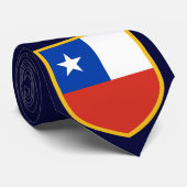 チリ国旗のパーソナライズされたネクタイ ネクタイ (ロール)