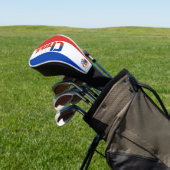 チリ国旗の華やかな愛国心 ゴルフヘッドカバー (インサイチュ)