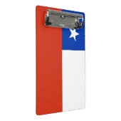 チリ国旗を持つミニクリップボード ミニクリップボード (アングル)