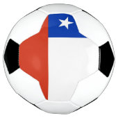 チリ国旗サッカーボール サッカーボール (回転)
