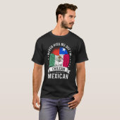 チリ国旗メキシコ育ユーモア市民プライド Tシャツ (正面フル)