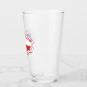 チリ国旗登山カラビナー タンブラーグラス (左)