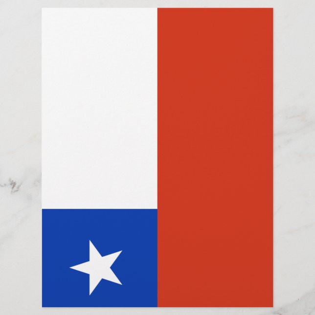 チリ国旗 (正面)