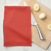 チリ国旗 キッチンタオル (四つ折り)