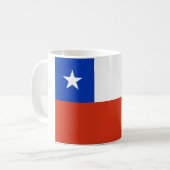 チリ国旗 コーヒーマグカップ (正面左)
