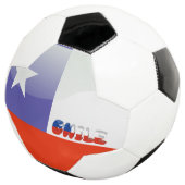 チリ国旗 サッカーボール (3/4)