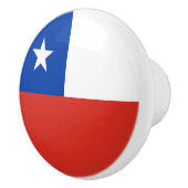 チリ国旗 セラミックノブ (右)