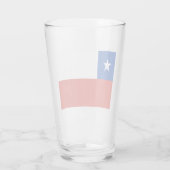 チリ国旗 タンブラーグラス (裏面)