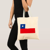 チリ国旗 トートバッグ (正面(商品))