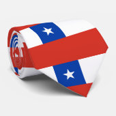 チリ国旗 ネクタイ (ロール)