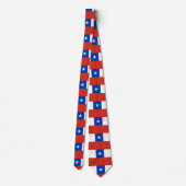 チリ国旗 ネクタイ (裏面)