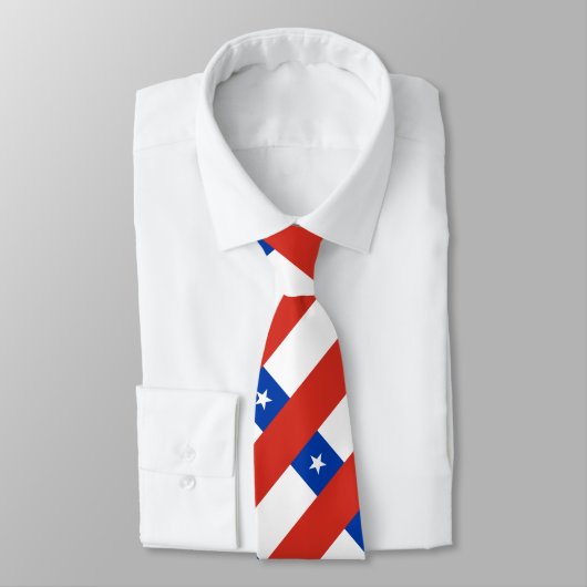 チリ国旗 ネクタイ (タイ)
