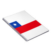 チリ国旗 ノートブック (右側)