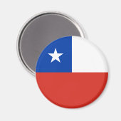 チリ国旗 マグネット (正面/裏面)