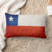 チリ国旗 ランバークッション (ブランケット)
