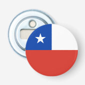 チリ国旗 栓抜き (正面)