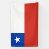 チリ国旗 横断幕 (縦)