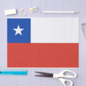 チリ国旗 薄葉紙 (クラフト)