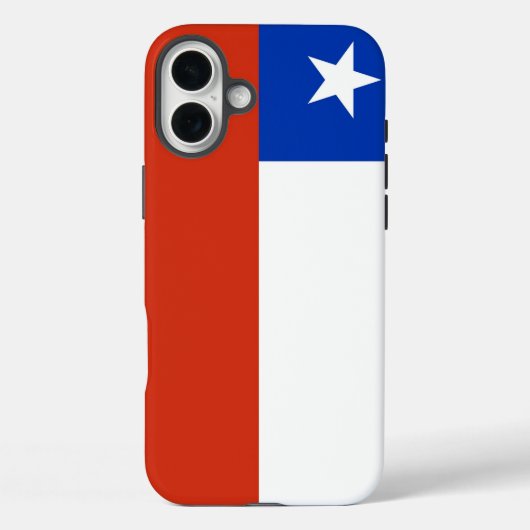 チリ国旗 Apple iPhone 16 Plus Mate Case-Mate iPhoneケース (裏面)