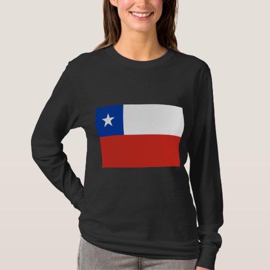 チリ国旗 Tシャツ (正面)