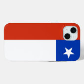 チリ国旗iPhone 15 Plusケース Case-Mate iPhoneケース (裏面 (横))