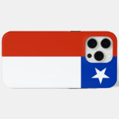 チリ国旗iPhone 15 Pro Maxケース Case-Mate iPhoneケース (裏面 (横))