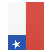 チリ愛国国旗 テーブルクロス (正面)