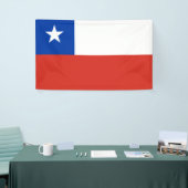 チリ愛国国旗 横断幕 (トレードショー)