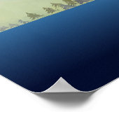 チリ旅行ポスター ポスター (角)