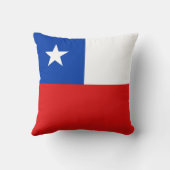 チリ旗x旗枕 クッション (裏面)