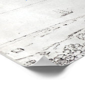 チリ沖の海岸の表示 ポスター (角)