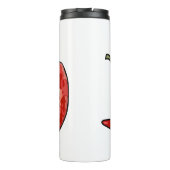 チリ漫画イラストレーション タンブラー (裏面)