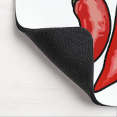 チリ漫画イラストレーション マウスパッド (コーナー)