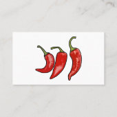 チリ漫画イラストレーション 名刺 (裏面)