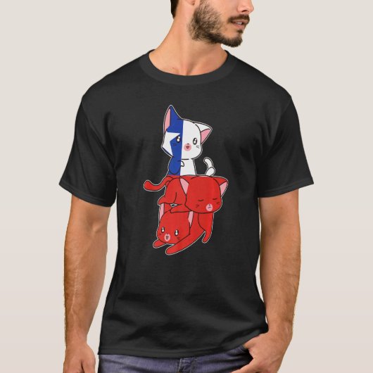 チリ猫チリチレン Tシャツ (正面)