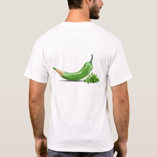 チリ紙 Tシャツ (裏面)