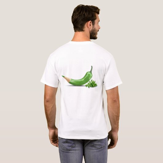 チリ紙 Tシャツ (裏面フル)