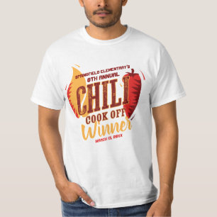 チリ調理師の勝者 BBQクックアウトコンテスト Tシャツ