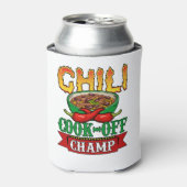 チリ調理師オフチャンプコンペティション勝者 缶クーラー (缶正面)