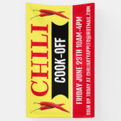 チリ調理師オフバナー 横断幕 (縦)